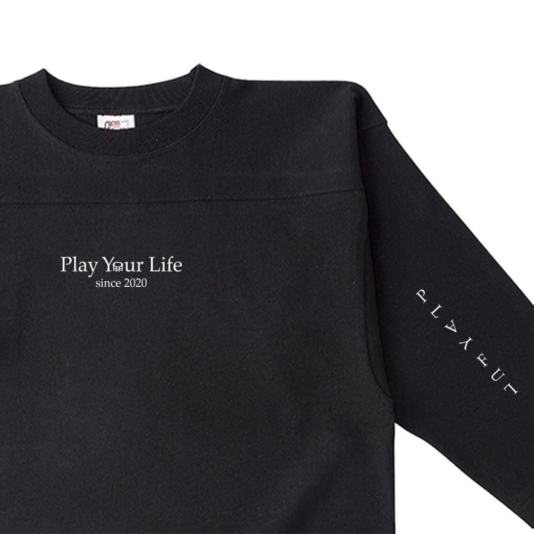 Playful Basic Women City Long TEE 【black】
