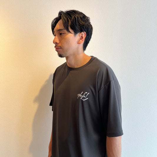 2025 Playful Basic Sports TEE 【charcoal】