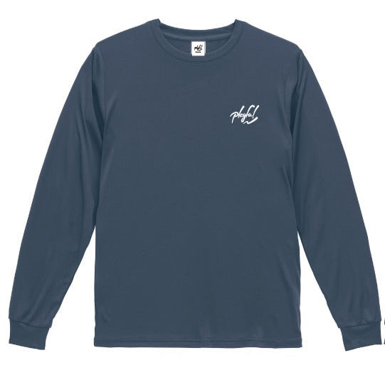 2025 Playful Basic Sports Long TEE 【Gresh Blue】