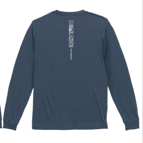 2025 Playful Basic Sports Long TEE 【Gresh Blue】