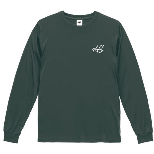 2025 Playful Basic Sports Long TEE 【Gresh Green】