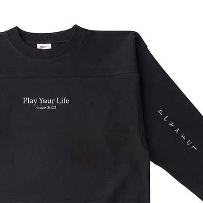 Playful Basic Women City Long TEE 【black】