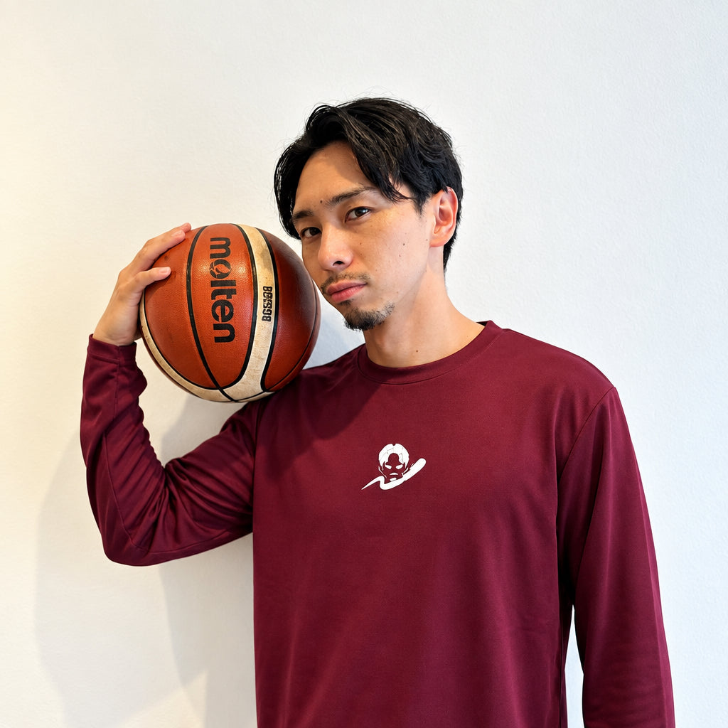 【数量限定】2026 新作 Playful Basic Sports  Long TEE 【burgundy】
