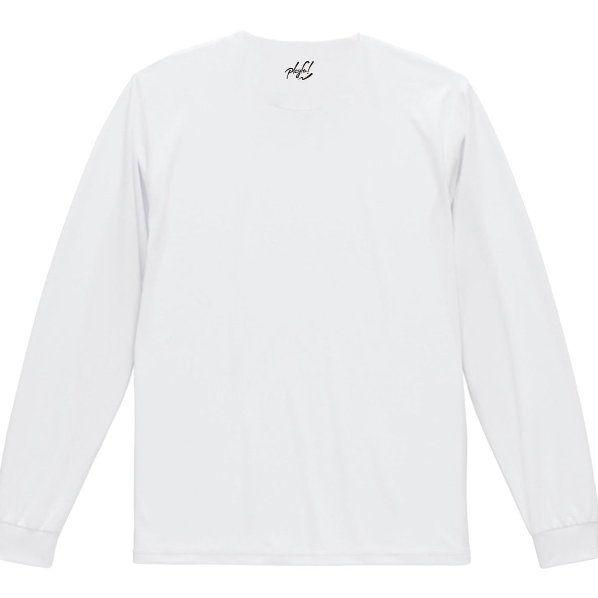 2026 新作 Playful Basic Sports Long TEE 【White】
